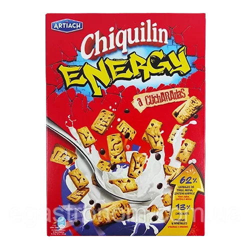 Печиво Енергія Artiach Chiquilin energy 350г Іспанія