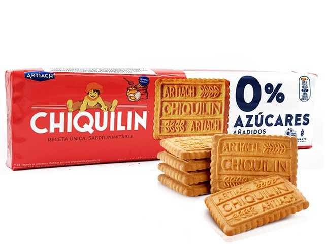 Печиво без цукру Chiquilin ARTIACH 0%SUGAR 175г Іспанія