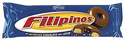 Печиво Філіппінське в молочному шоколаді ARTIACH DARK CHOCOLATE FILIPINOS 135г Іспанія