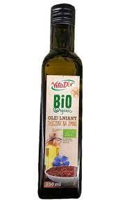 Олія лляна BIO Organic VitaD`or 250 мл
