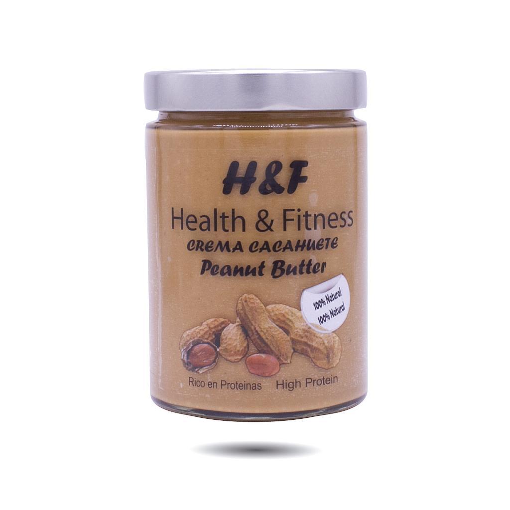Арахісовий крем 100% натуральний Здоров'я та фітнес H&F100% NATURAL 500г Іспанія