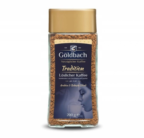 Кава розчинна Goldbach Tradition Німеччина 200г