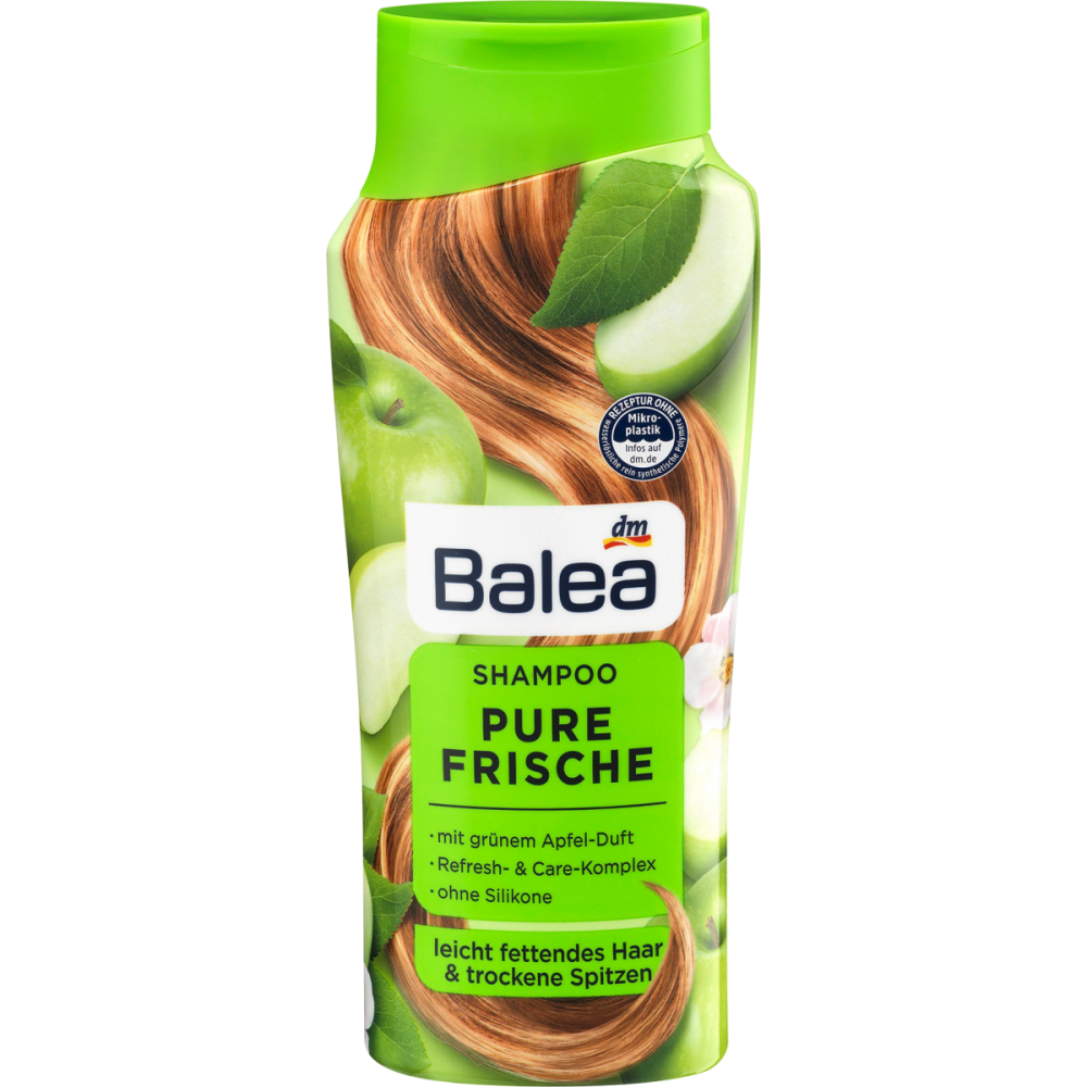 Шампунь для жирного волосся Balea Shampoo Pure Frische 300 мл, Німеччина