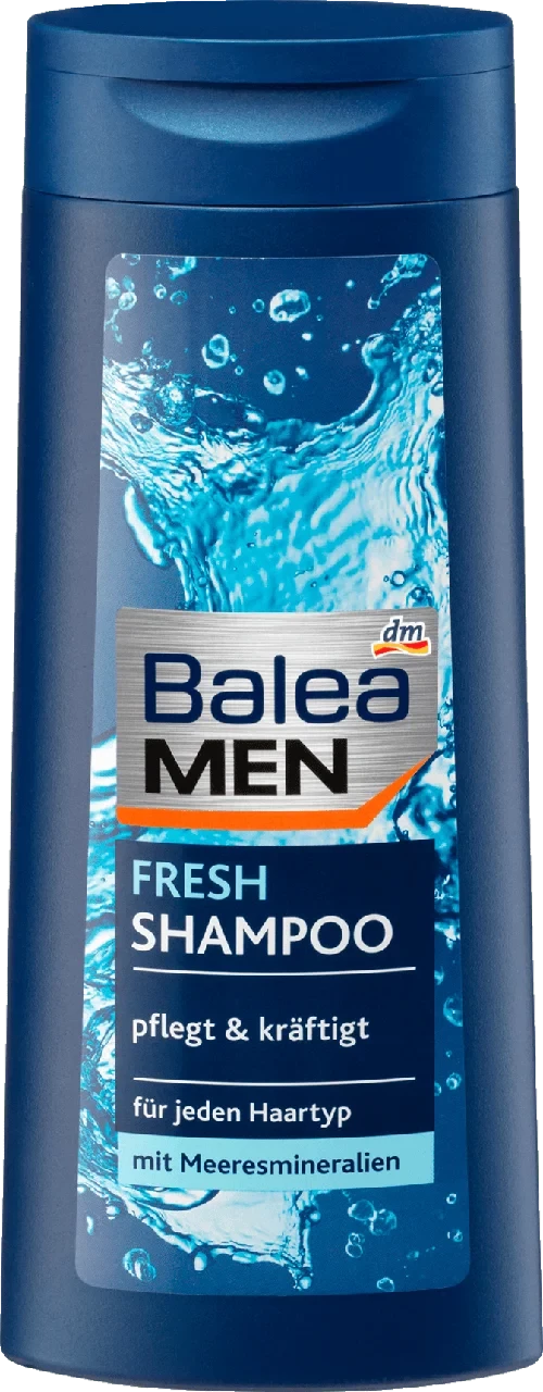 Шампунь чоловічий із мінералами Balea Men Fresh, 300 ml Німеччина
