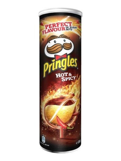 Чіпси Pringles Hot & Spicy,Chilli, 130 Німеччина