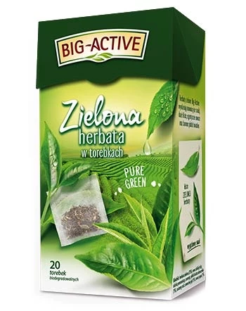 Чай зелений Big Aktiv Zielona (20 шт.х1.5г) 30 г Польща