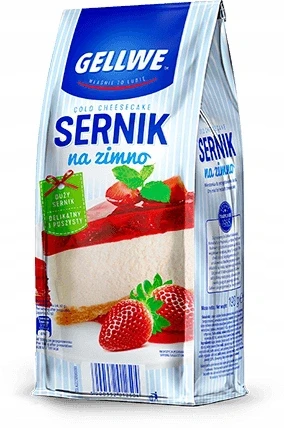 Творчий пиріг без випікання Sernik (Будівець, чізкейк) Gellwe Польща 193г