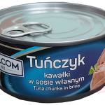 Тунець шматочками у власному соку Helcom Tunczyk kawalki 170 г Польща
