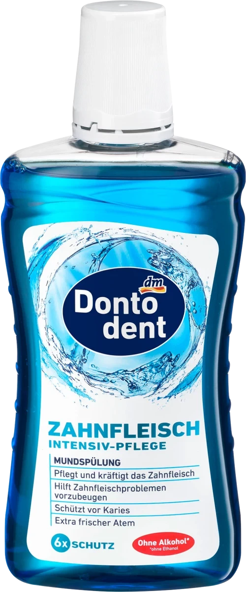 Ополіскувач для рота інтенсивний догляд Екстра свіже дихання Dontodent Zahnfleisch 500мл Німеччина