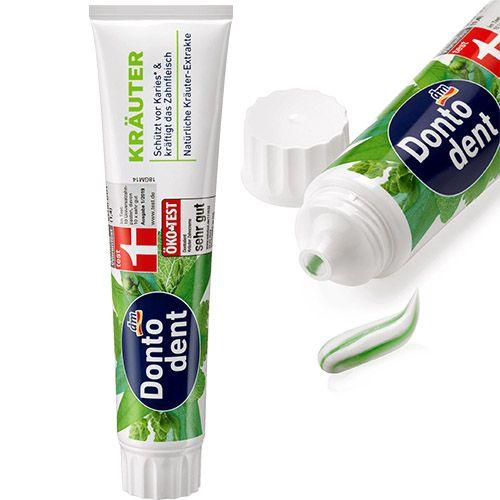 Зубна паста на травах Dontodent Kräuter 125 мл Німеччина