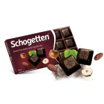 Шоколад чорний із фундуком Schogetten Dark Hazelnuts 100 г Німеччина