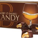Шоколадні цукерки лікер Бренді Mieszko Brandy 180г Польща