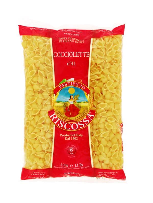Макаронні вироби (паста) Мушлі дрібні Riscossa Cocciolette N 41 500г Італія