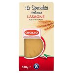 Макаронні вироби Лазанья Giglio Lasagne 500г Італія