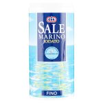 Морська йодована сіль натуральна Cis Sale Marino Iodato Fino (тубус) 500г Італія