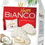 Кокосові вафлі Happy Bianco Coconut 140г Польща