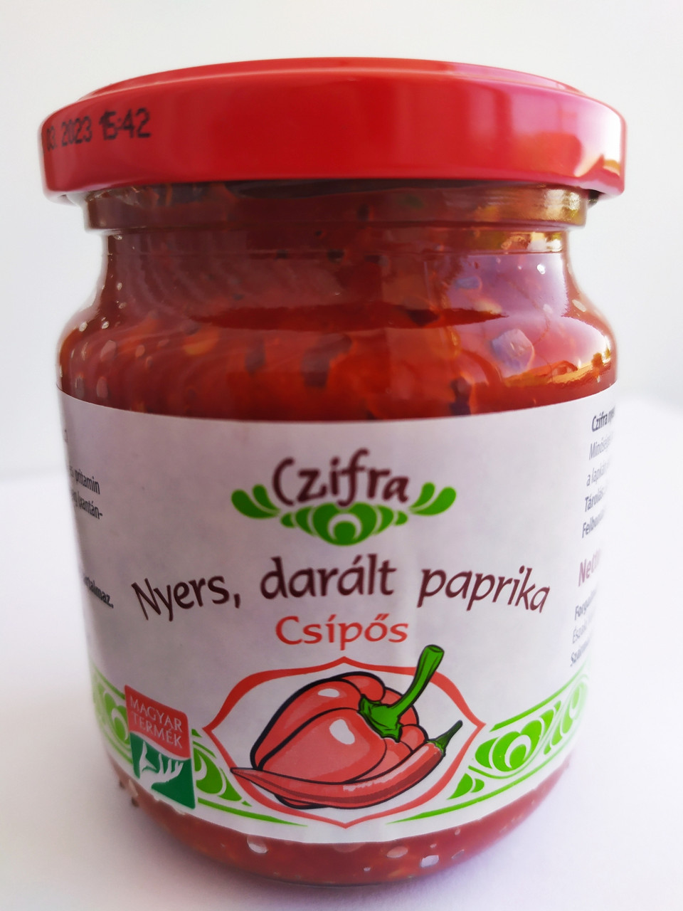 Соус гострий (перець чилі рубаний) Csifra Угорщина 200 г