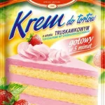 Крем для тортів Полуничний Cykoria Krem do tortcow o smaku truskawkowym 100 г Польща