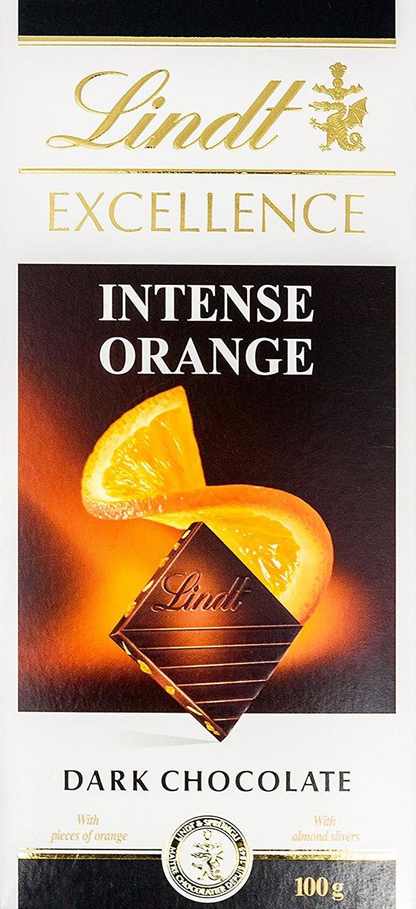 Шоколад чорний Апельсин Lindt Excellence Orange 100 г Швейцарія