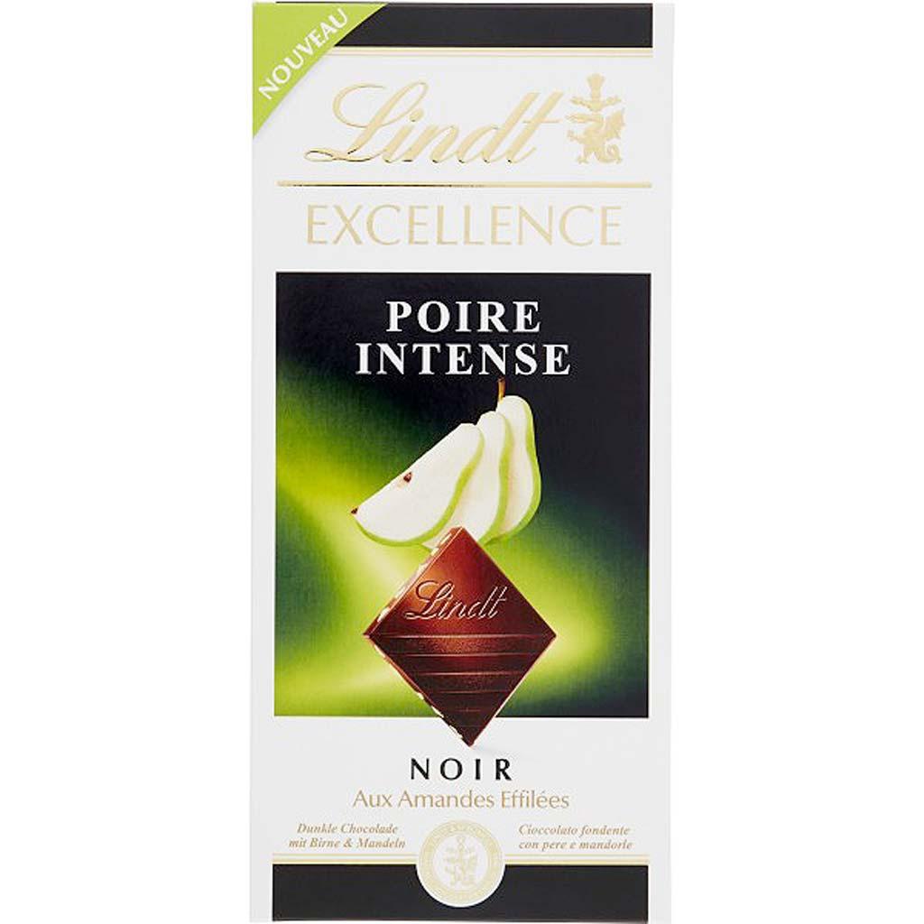 Шоколад чорний Груша Lindt Excellence Pom'poire Intense 100г Швейцарія
