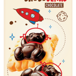 Печиво з кремовою начинкою та шоколадом Chocobears dr.Gerard 116г