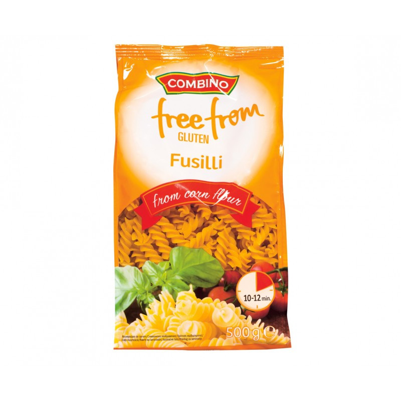 Макаронні вироби БЕЗ ГЛЮТЕНУ Спіральки Combino Fusilli Італія 500г
