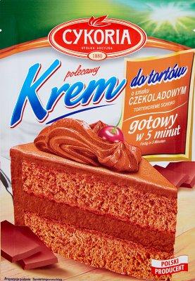 Крем для тортів Шоколадний Cykoria Krem do tortcow o smaku czekoladowym 100 г Польща