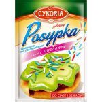 Посипка фруктова кольорова Cykoria Posypka 50 г Польща
