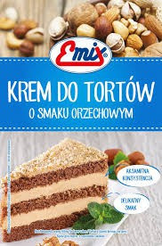 Крем для торта з горіховим смаком Emix Польща 100 г