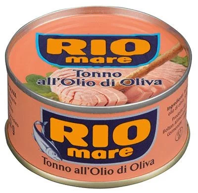 Тунець в оливковій олії RIO mare Tonno передній Olio di Oliva 80 г Італія