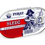 Філе оселедця в томатному соусі Pirat Filety sledziowe w sosie pomidorowym 160 г Польща