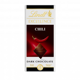 Шоколад чорний Chili Lindt Excellence Figue Intense 100 г Швейцарія
