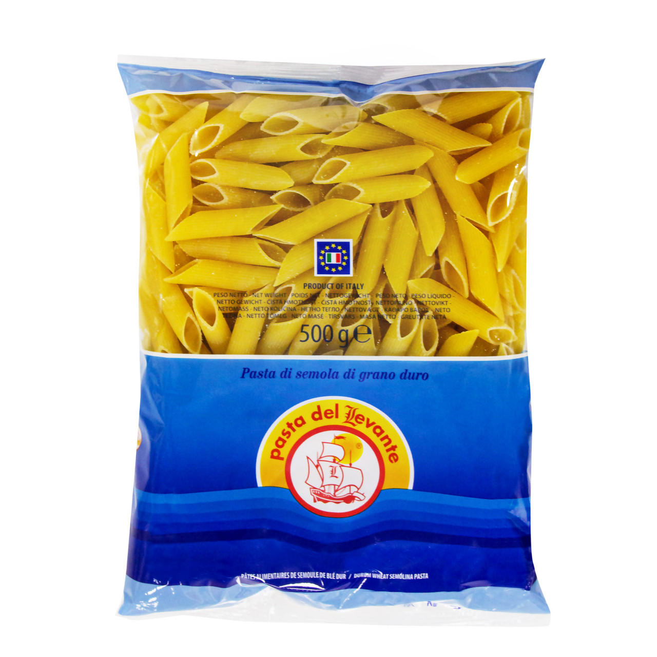 Макаронні вироби (паста) Пір'я Цитони Pasta Del Levante №25 Penne Zitoni 500г Італія
