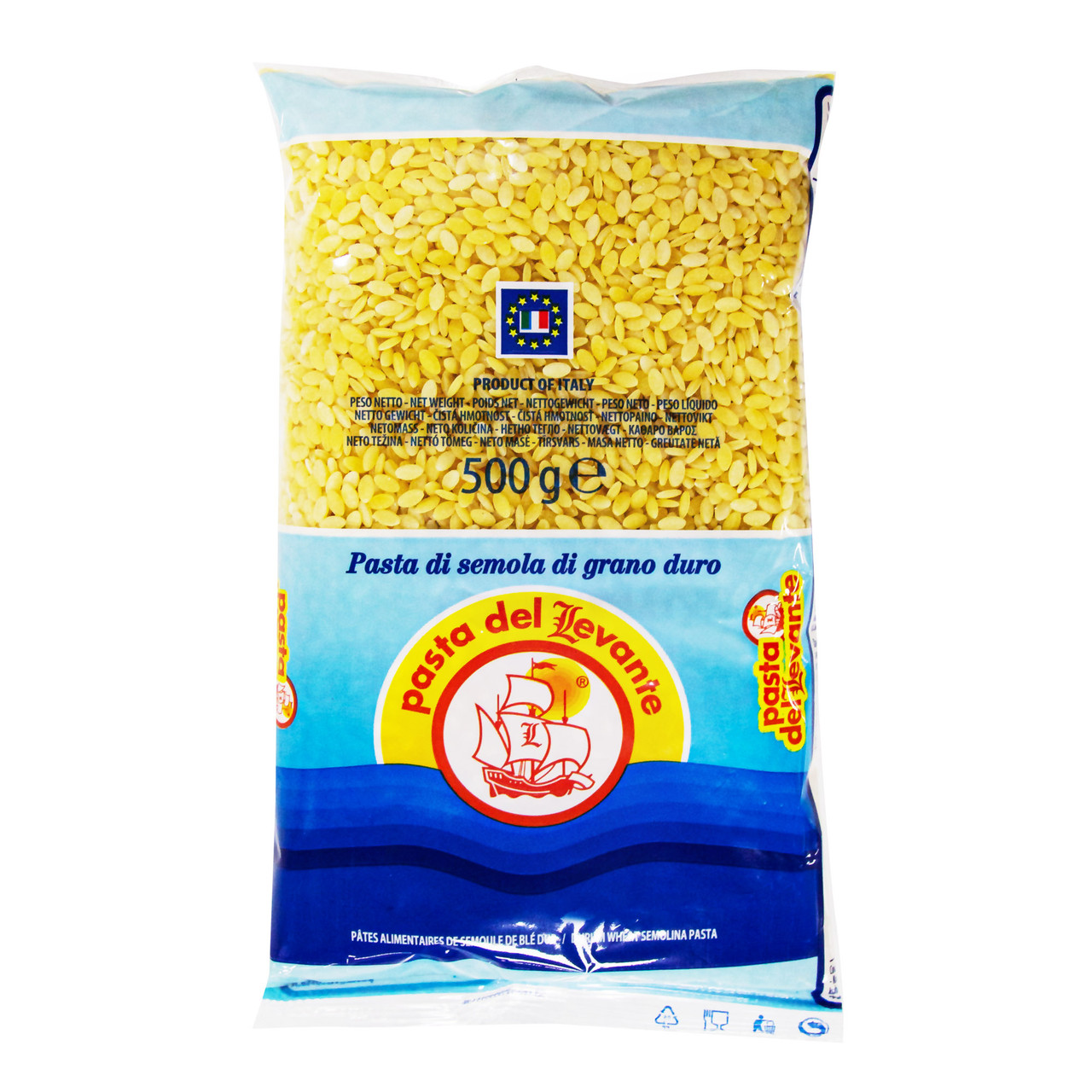 Макаронні вироби (паста) Насіння цикорію Pasta Del Levante №73 Seme di Cicoria 500г Італія