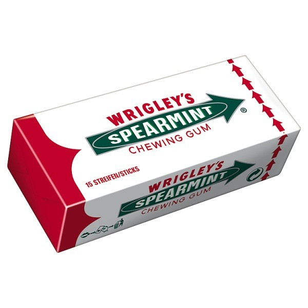 Жувальна гумка wrigley's Spearmint 15 платівок Німеччина