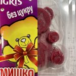 Мармелад БЕЗ ЦУКРУ зі смаком Винограду "Мишко" IGRIS 100г