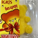 Мармелад БЕЗ САХАРА зі смаком Цитруса "Мішко" IGRIS 100 г