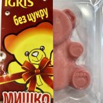 Мармелад БЕЗ САХАРА зі смаком Цитруса "Мішко" IGRIS 100 г