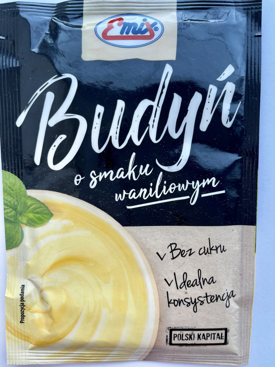 Пудинг з ванільним смаком Emix Budyn Польща 40г