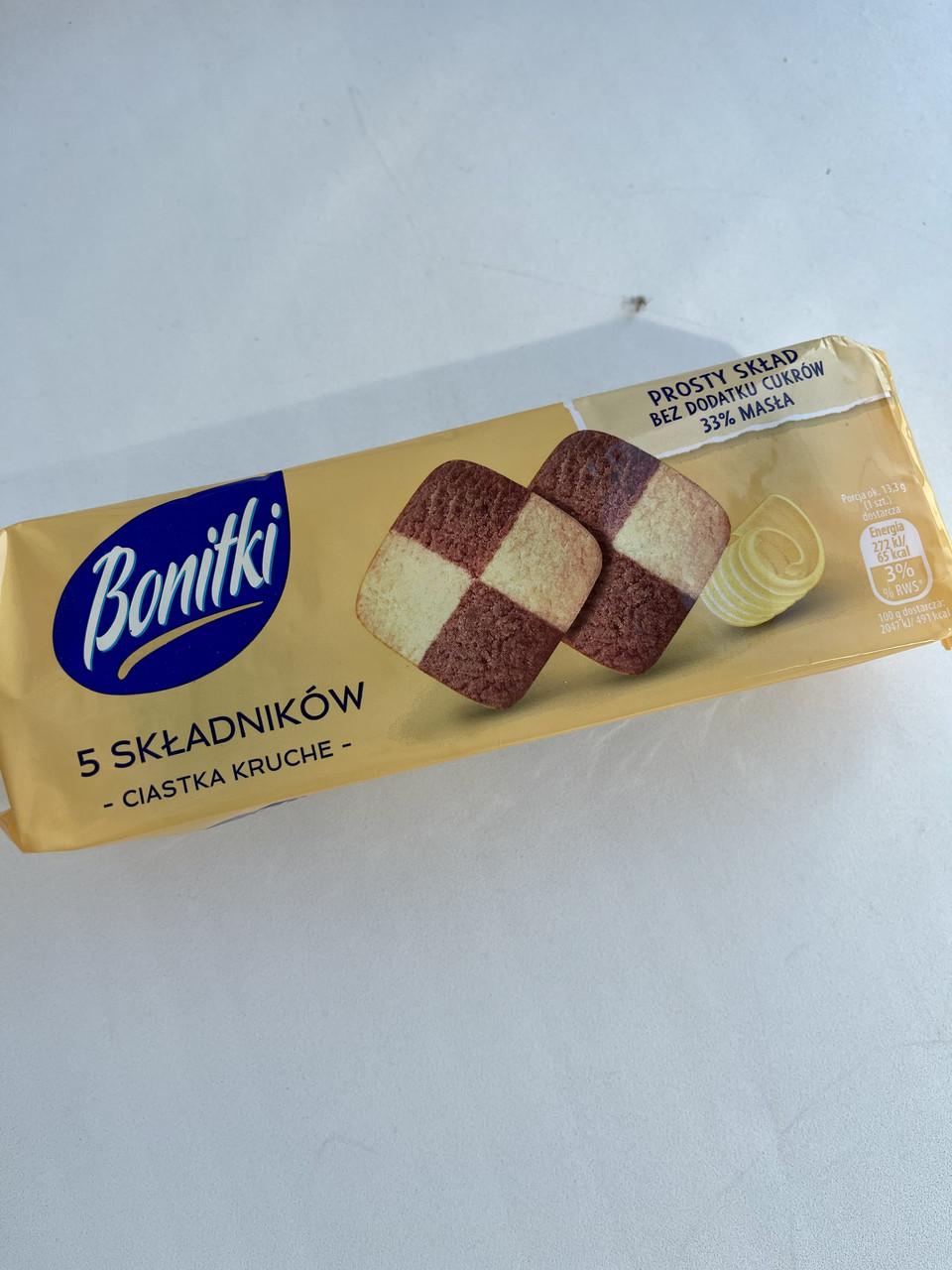 Печиво пісочне без додавання цукру Bonitki 120г Польща