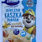 Манна Кашка з Ванільно-Карамельним смаком з вітамінами PAW PATROL Gellwe Kaszka 50г Польща