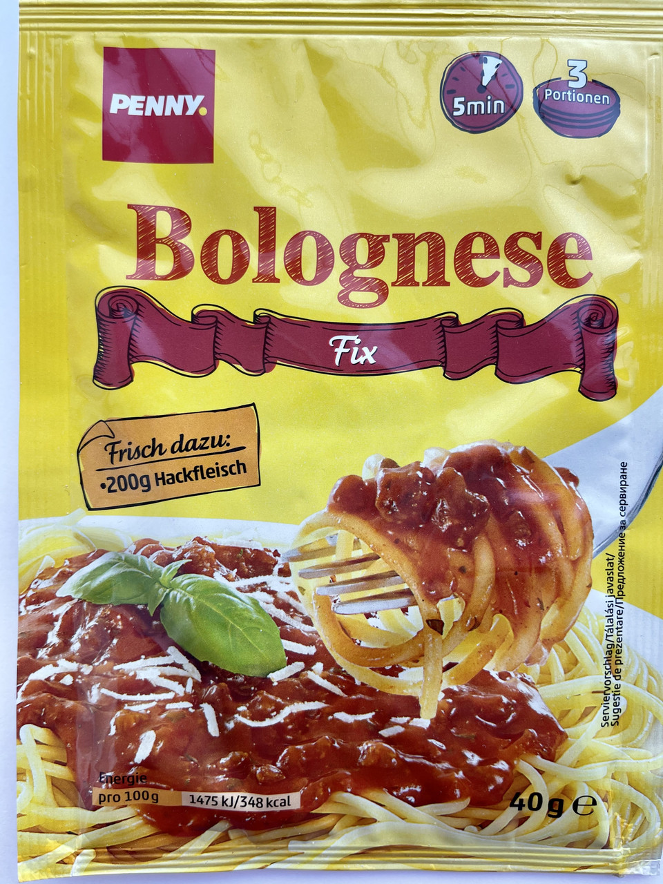 Соус Болоньєзе Penny Bolognese 40 г Чехія