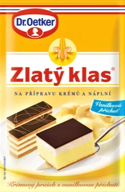 Крем з ванільним смаком Золотий колос Dr. Oetker zlatu klas 40 г Чехія