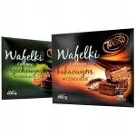 Вафлі в шоколаді із шоколадним кремом Tasso Wafelki 600г