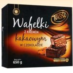 Вафлі в шоколаді з горіховим кремом Tasso Wafelki 600г