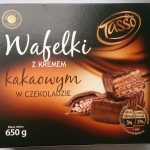 Вафлі в шоколаді з горіховим кремом Tasso Wafelki 600г