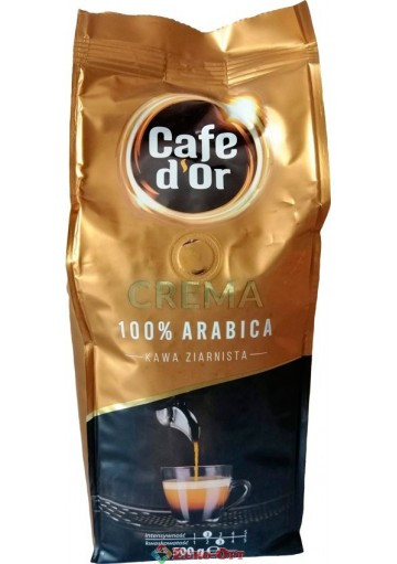 Кава в зернах Cafe d'or Crema 100% арабіка 500г