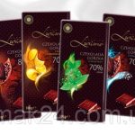 Шоколад чорний Luximo Premium з апельсином 70% какао Польща 100 г.