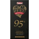 Шоколад без цукру та глютену Torras ZERO Dark 95% какао Іспанія 100 г