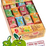 Натуральна фруктова пастила без цукру Асорті 800г